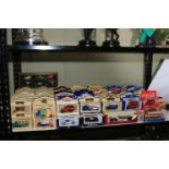 Collection of Diecast toy models including Lledo, Yesteryear, etc.