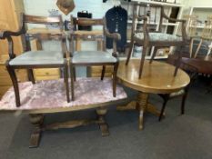 Large shaped marble topped low table,
