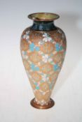 Royal Doulton Slaters Patent vase, 27cm.