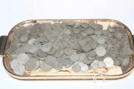 Large quantity of pre-1947 coinage.