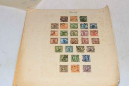 Chinese used stamps.