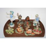 Royal Worcester Sabbath Child and May,