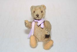 Steiff teddy bear c1950s, 20cm high.