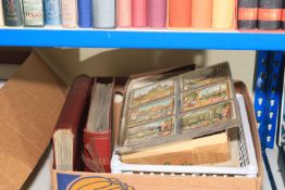 Collection of Chromos Liebig trade cards, catalogues, etc.