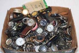Collection of mainly gents wristwatches.