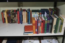Collection of Folio Society books.