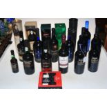 Twenty one bottles of Port and Bristol Cream including Dona Antonia, Warre's Otima Twenty Year Old,