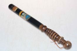 East Riding Policeman's truncheon.