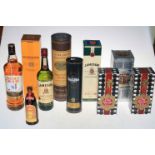 Ten bottles of whisky including Glenmorangie Single Malt, Jameson 700ml, Chivas Regal,