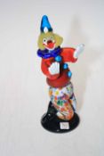 Murano clown, 26cm high.