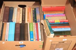 Two boxes of books, mostly relating to The Jesuits.