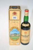 Bottle of Glenlivet St Andrews Edition single malt whisky.
