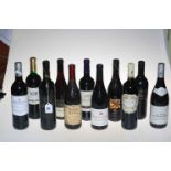 Nineteen bottles of red wine including Bosman, Don Mendo, Rosso Della Terra, Languedos, etc.