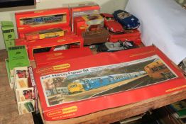 Collection of Hornby Railways and Tri-Ang including R504 Intercity Express set, platform pack,