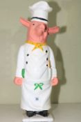 Cast iron Butcher Pig doorstop, 60cm high.