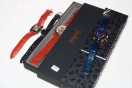Two Pocket wristwatches, Oasis and Skmei wristwatches (4).