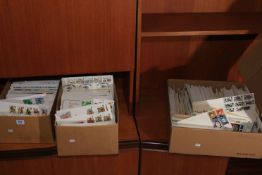 Three boxes of FDCs dating c1960s to 1990s.