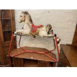 Vintage Mobo Prairie King rocking horse.