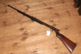 Vintage BSA Underlever air rifle, number 58155, .22 calibre.