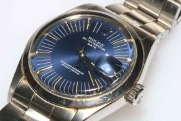 Gents 1970's steel Rolex Oyster Perpetual Date Superlative Chronometer,