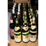 Collection of white and red wine including Ernest and Julio Gallo, Gustav Adolf Schmitt (27).