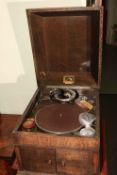 HMV 109 gramophone c1920's.