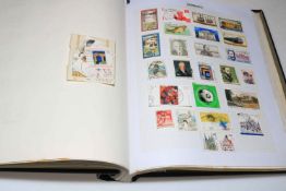 Album of German stamps.