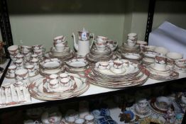 Collection of Crown Ducal Orange Tree porcelain, approximately 100 pieces.