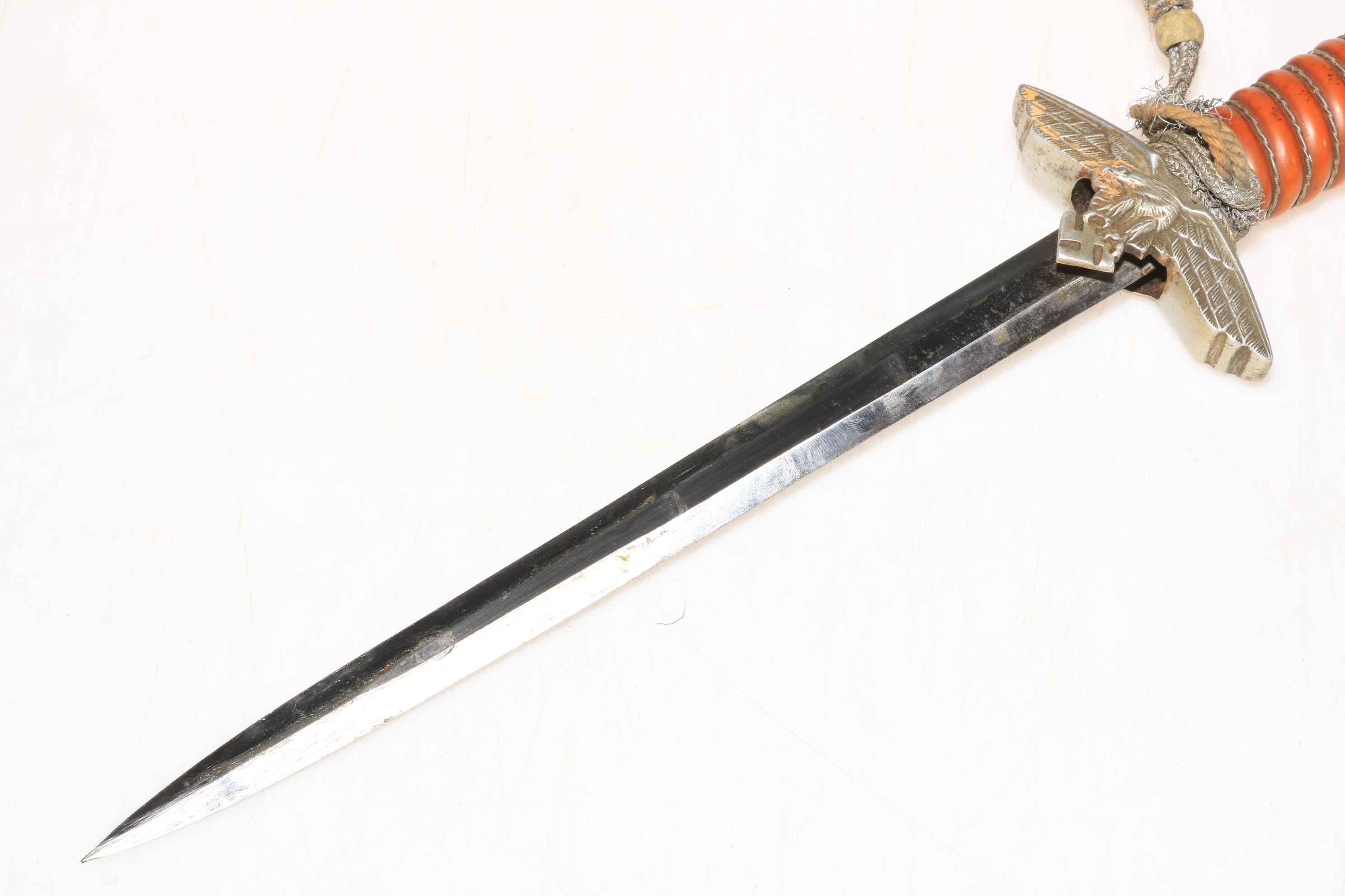 WWII German Eickhorn Solingen dagger with scabbard. - Image 3 of 3