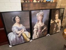 Three as new Old Master portrait prints.