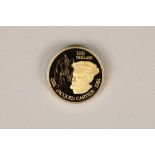 Royal Canadian Mint 1984 one hundred dollar 22 carat gold proof coin, No 003460, with certificate