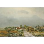 Frank Egginton RCA FIAL (Irish 1908-1990) Framed watercolour, signed 'A Cottage near Finny,