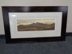 A MacDonald signed limited edition print, Mountain Haze No.