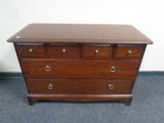 A Stag Minstrel six drawer chest