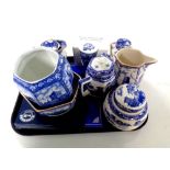 A tray containing Ringtons china to include Millennium mug, Cathedral caddy and water jug,