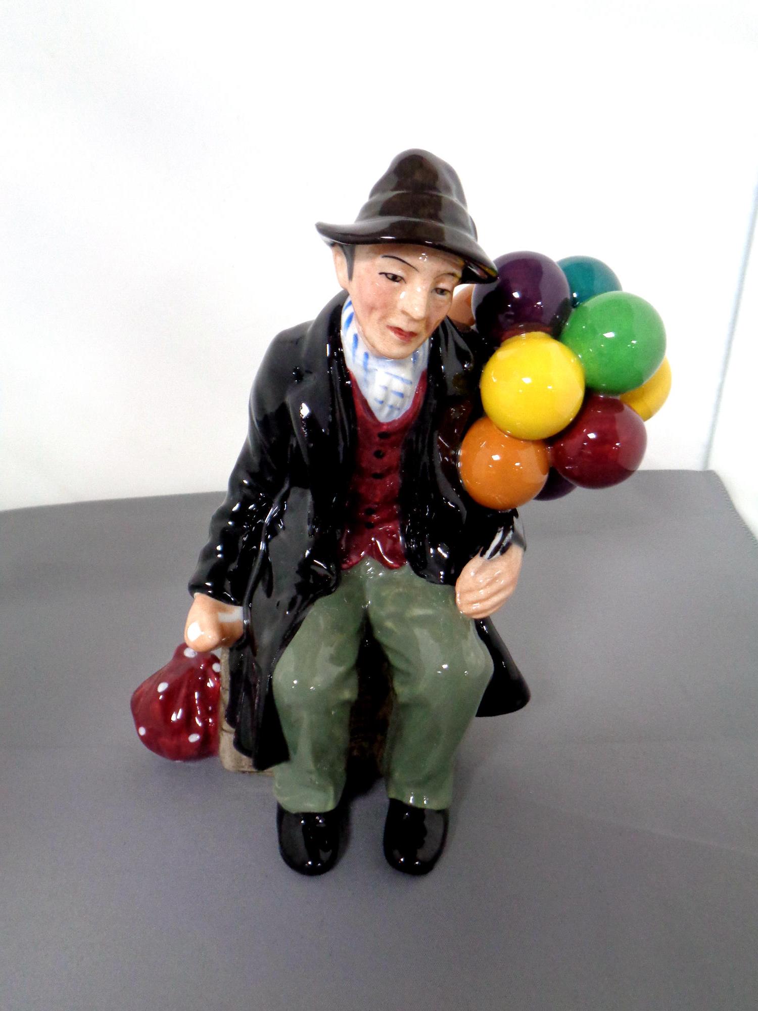 A Royal Doulton figure, The Balloon Man HN1954,