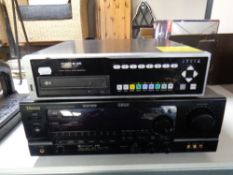 A Sherwood receiver R-525RDS together with a Dynacolor digital video recorder