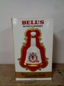 A Bell's Scotch Whisky decanter by Wade to commemorate The 60th Birthday of Her Majesty Queen