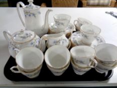 A forty piece Duchess Tranquility bone china tea service