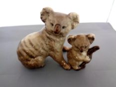 Two Beswick koala bear figures No.