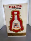 A Bells Scotch whisky decanter to commemorate the 60th birthday of Queen Elizabeth II, 75cl,