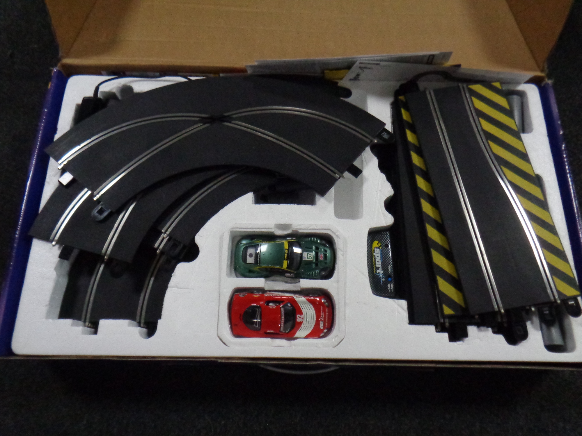 A Scalextric GT Racers set in box - Image 2 of 2