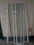 A four section shower enclosure (a/f)