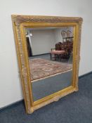 A Victorian style gilt framed overmantel mirror