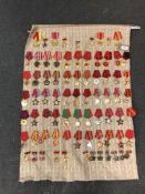 Approximately seventy-six reproduction medals and badges of Russian/ Eastern European interest (76)