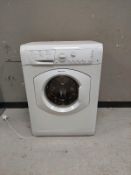 A Hotpoint washing machine