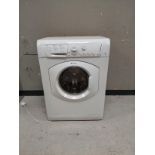 A Hotpoint washing machine