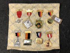 Eight reproduction medals and badges of German interest (8)