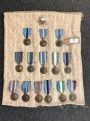 Approximately fifteen reproduction medals and badges of Russian/ Eastern European interest (15)