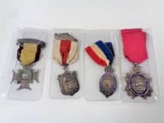 Four Indian Army temperance medals